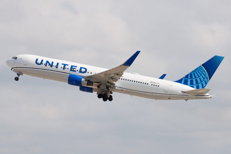 United Airlinesi New Londoni lennud New Yorgist, Denverist, San Franciscost ja Bostonist.