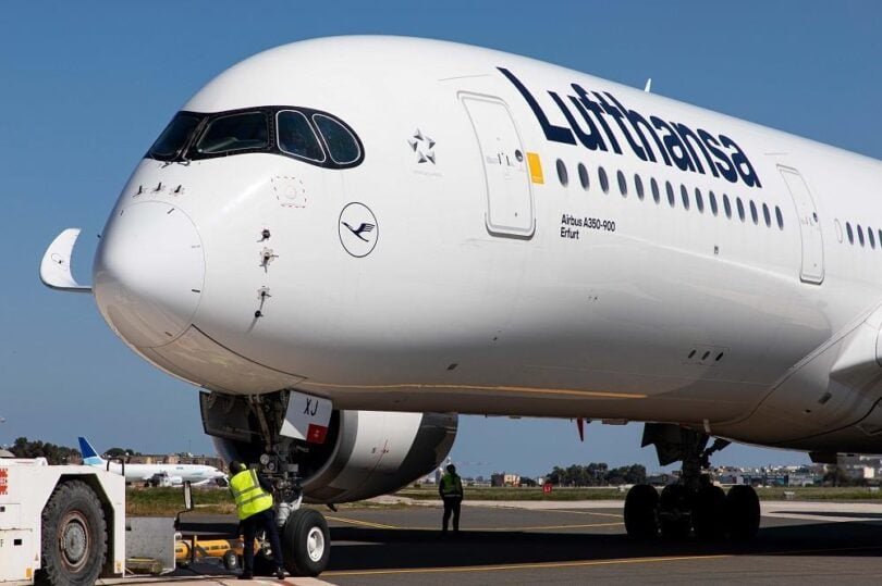 Lufthansa lisab lennukiparki neli uut Airbus A350-900 reaktiivlennukit