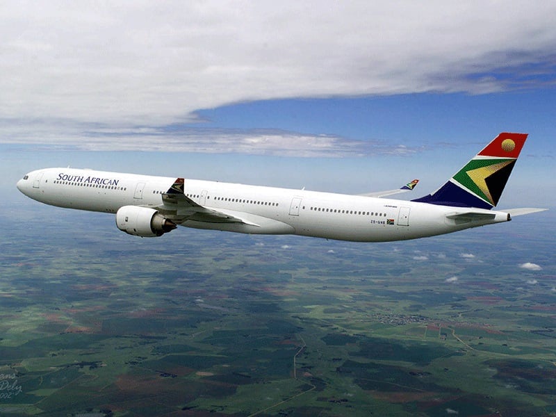 South African Airways: Летете от Йоханесбург до Мавриций сега