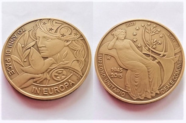 , שני המטבעות היפים בעולם מקשרים היסטוריה ועתיד בשלום, eTurboNews | eTN