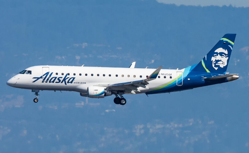 Novo voo de San José a Palm Springs en Alaska Airlines.