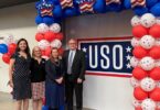 New USO lounge supports service members at Pittsburgh International Airport.