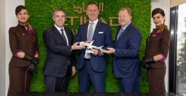 Etihad, Boeing, GE, Airbus y Rolls Royce en una nueva asociación de sostenibilidad.