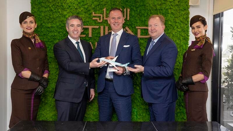 Etihad, Boeing, GE, Airbus ja Rolls Royce uues jätkusuutlikkuse partnerluses.