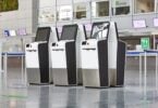 Frankfurtin lentoasemalla on käytössä 87 uusinta biometrisesti varustettua TS6-kioskia.