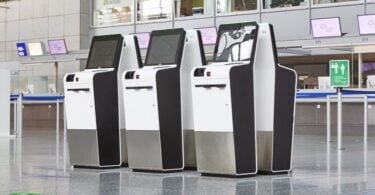 Frankfurto oro uostas dislokuoja 87 naujausius biometrinius TS6 kioskus.