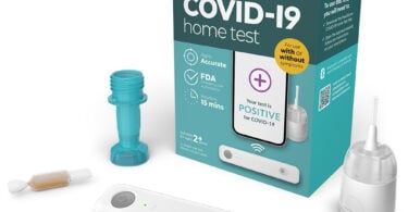 Milhões de kits de testes domésticos COVID-19 retirados nos EUA.