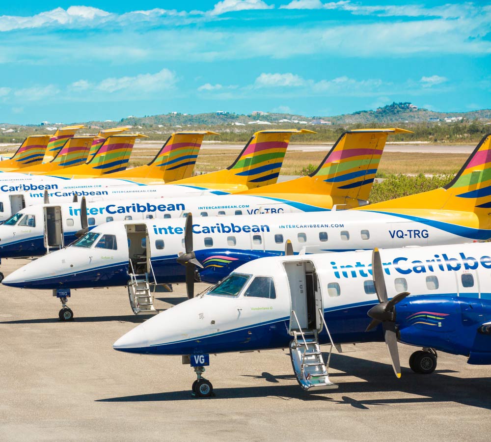 Рейси з Нової Гайани в Барбадос на міжкарибському морі