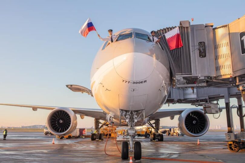 Moskva Şeremetyevo Hava Limanı indi Qatar Airways-də uçuşlar həyata keçirir.