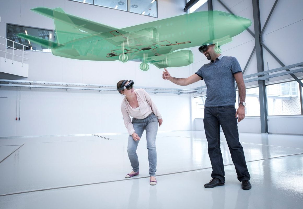 Boeing flyttar sin produktion till virtual reality-världen
