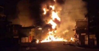 Најмалку 50 луѓе загинаа во експлозија на танкер на Хаити