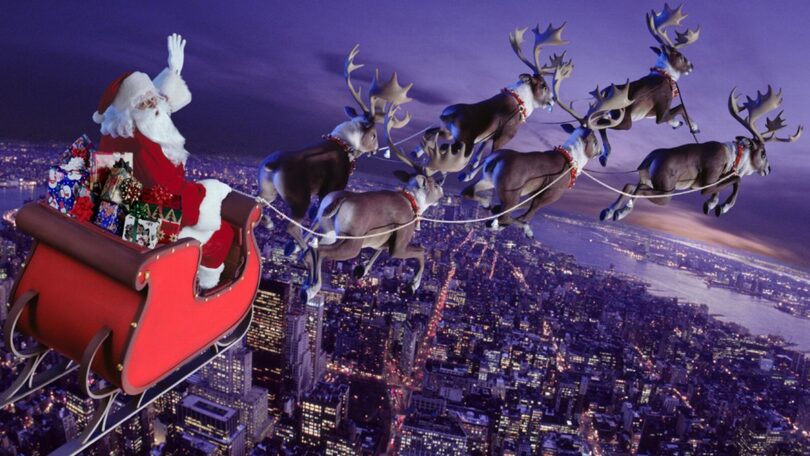Papai Noel liberado para viajar no espaço aéreo canadense