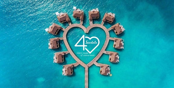 , Sandals Resorts kjører nå 40 dager med Giveaways for høytiden, eTurboNews | eTN