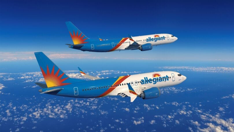 Allegiant Air bestiller op til 100 nye 737 MAX-jetfly