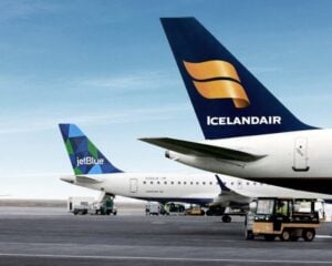Ko Icelandair me JetBlue te whakawhānui ake i to raatau hononga-codeshare