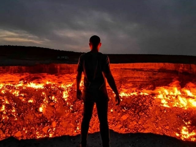 Turkmenistan lukker portene til helvede