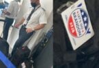 American Airlines-vlieënier het ondersoek ingestel nadat passasiers gekla het oor anti-Biden-etiket
