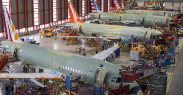 Airbus: 611 novas entregas de avións comerciais en 2021
