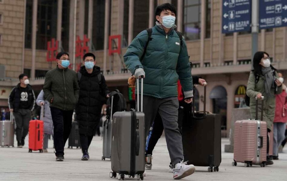 Omicron varjostaa kiinalaisen uudenvuoden matkustamista