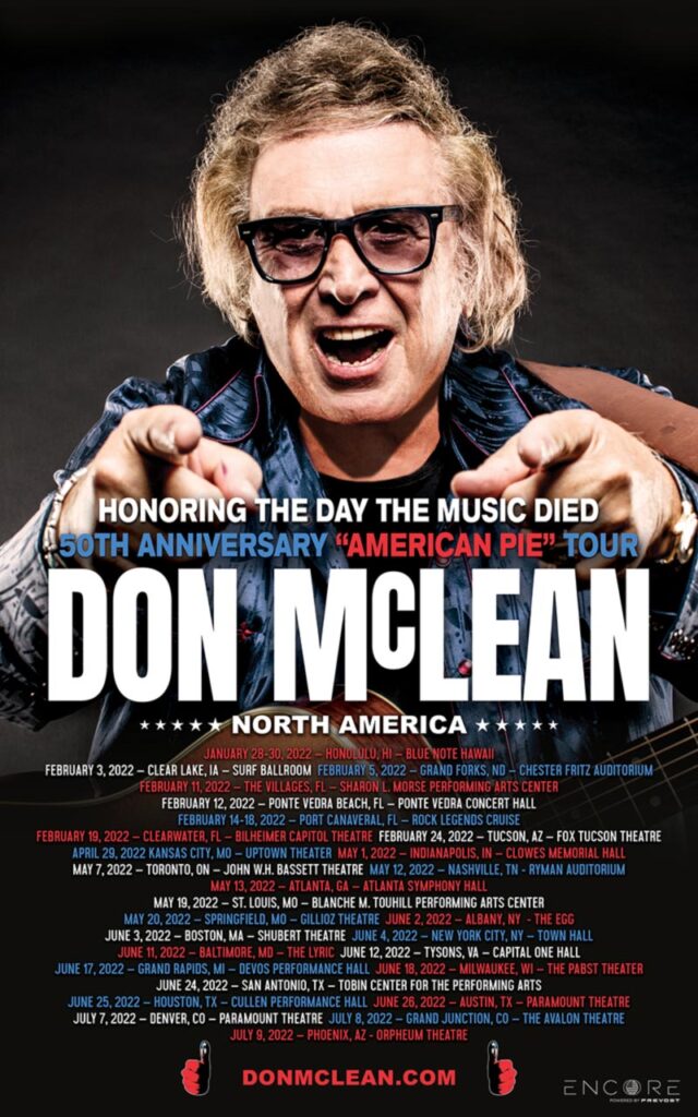 , Don McLean new American Pie introduced at World Tourism Network: You are invited!, eTurboNews | eTN