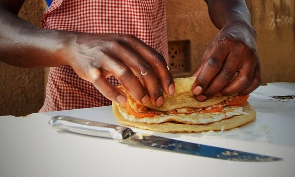 Guinness World Record for Uganda Street Food Rolex