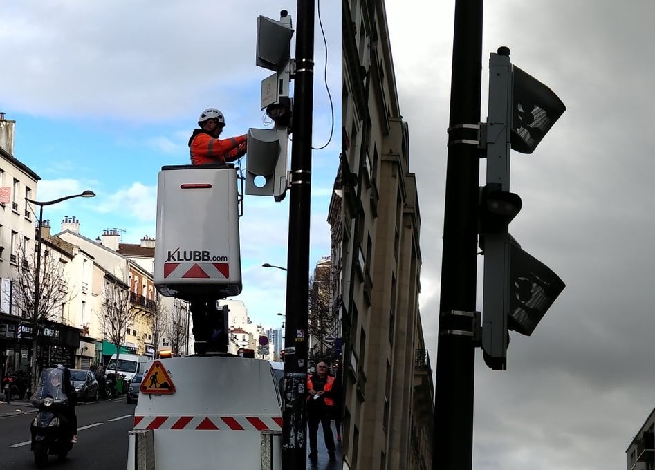 Paris for å bekjempe støyforurensning med nye radarer, bøter på €135