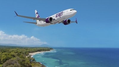 Déi nei Karibik Fluchgesellschaft Arajet bestellt 20 737 MAX Fligeren
