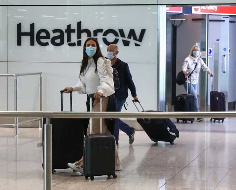 Heathrow afslutter mandatet til ansigtsmaske den 16. marts
