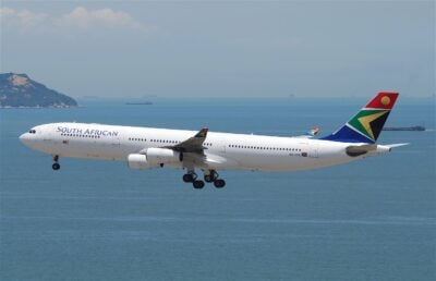 South African Airways добавя капацитет след прекратяването на Comair