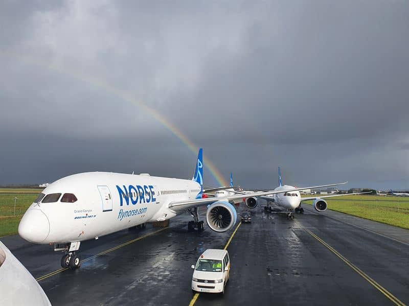 挪威大西洋航空公司确保伦敦盖特威克机场的航班时刻