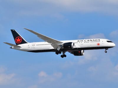 Vancouverből Brisbane-be az Air Canada járata most