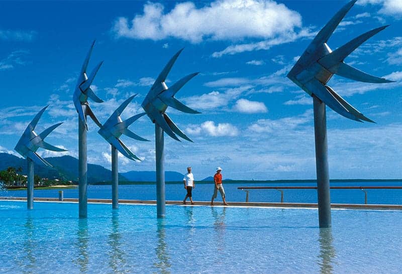 Financiamento federal para reviver o turismo internacional para Cairns