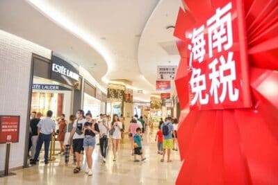 Hainan tax free -myymälöiden myynti kasvoi 33 % tänä vuonna