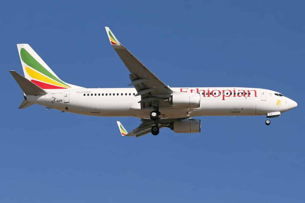 Ethiopian Airlines reprend son vol Addis-Abeba-Bengalore