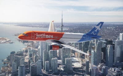 Nije Kanadeeske leisure airline neamt Toronto Pearson Airport syn primêre hub