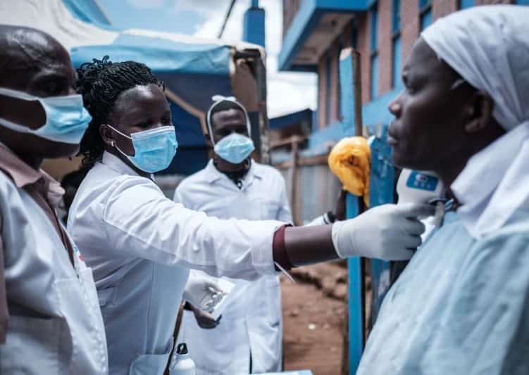 WHO: Längsta minskning av covid-19-infektioner i Afrika
