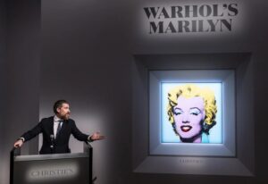Potret Warhol Marilyn Monroe saiki dadi karya seni Amerika sing paling larang