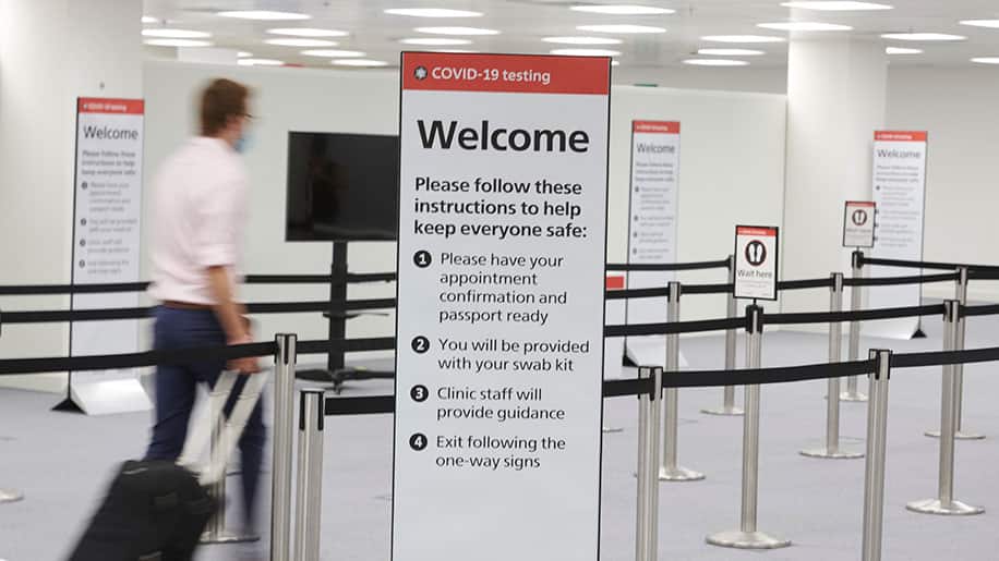 آزمایش اجباری پیش از عزیمت ایالات متحده یک مانع بزرگ برای بازیابی سفر است