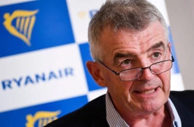 Ryanair-ի գործադիր տնօրեն. Ավիատոմսերն այս ամառ կբարձրանան