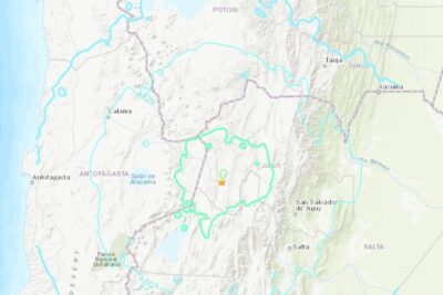 , Grote 6.8 aardbeving treft Argentinië, eTurboNews | eTN