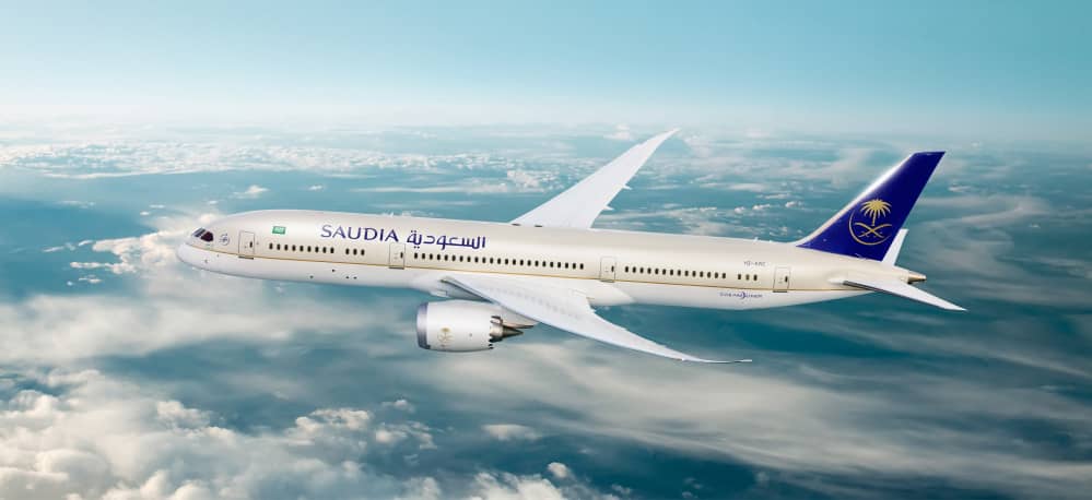 Saudia vliegtuig