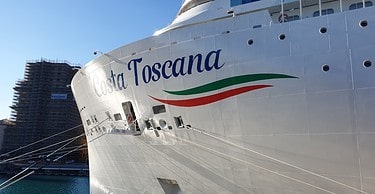 Hāpai ʻo Costa Cruises i kahi mokuahi LNG hou ma Barcelona
