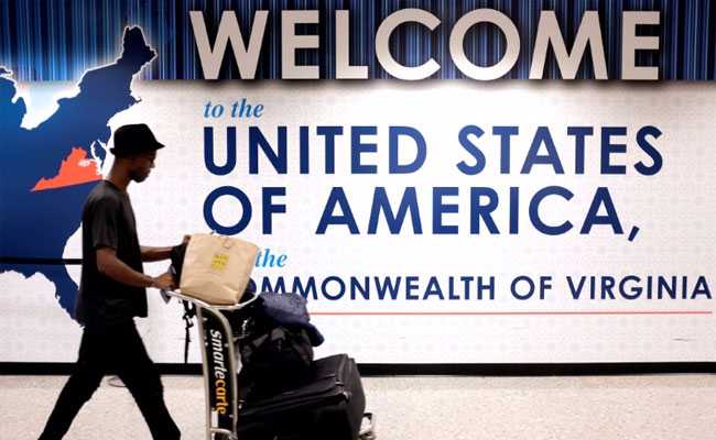 USAs internasjonale ankomster opp 216.5 % i april 2022