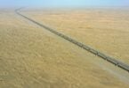 World's first desert rail loop around China's largest desert completed