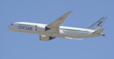 New Tokyo-Narita to San José flight on ZIPAIR
