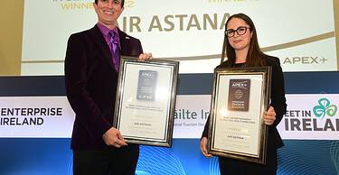 Air Astana APEX apdovanojimas