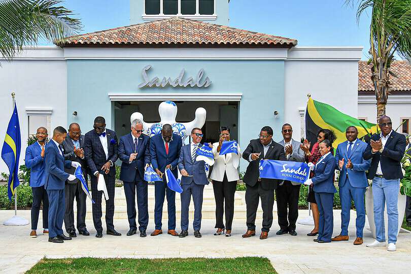 Local dignitaries government officials and VIPs joined Sandals Resorts executives for an official ribbon cutting ceremony at Sandals Royal Curacao | eTurboNews | eTN