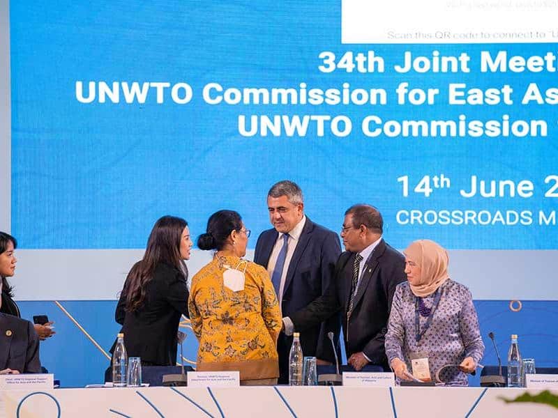 , UNWTO એશિયા પેસિફિક ટુરિઝમ પર ચર્ચા કરવા માટે માલદીવમાં મળે છે, eTurboNews | eTN