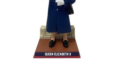 Queen Elizabeth as a bubblehead