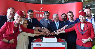 Turkish Airlnes nan Montenegwo